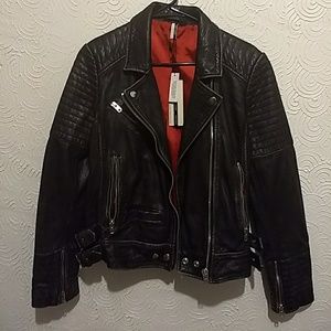 Leather Jacket Topshop